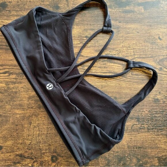 lululemon athletica Other - Lululemon| Adapt and Align Lightweight Black Sports Bra Size US 6